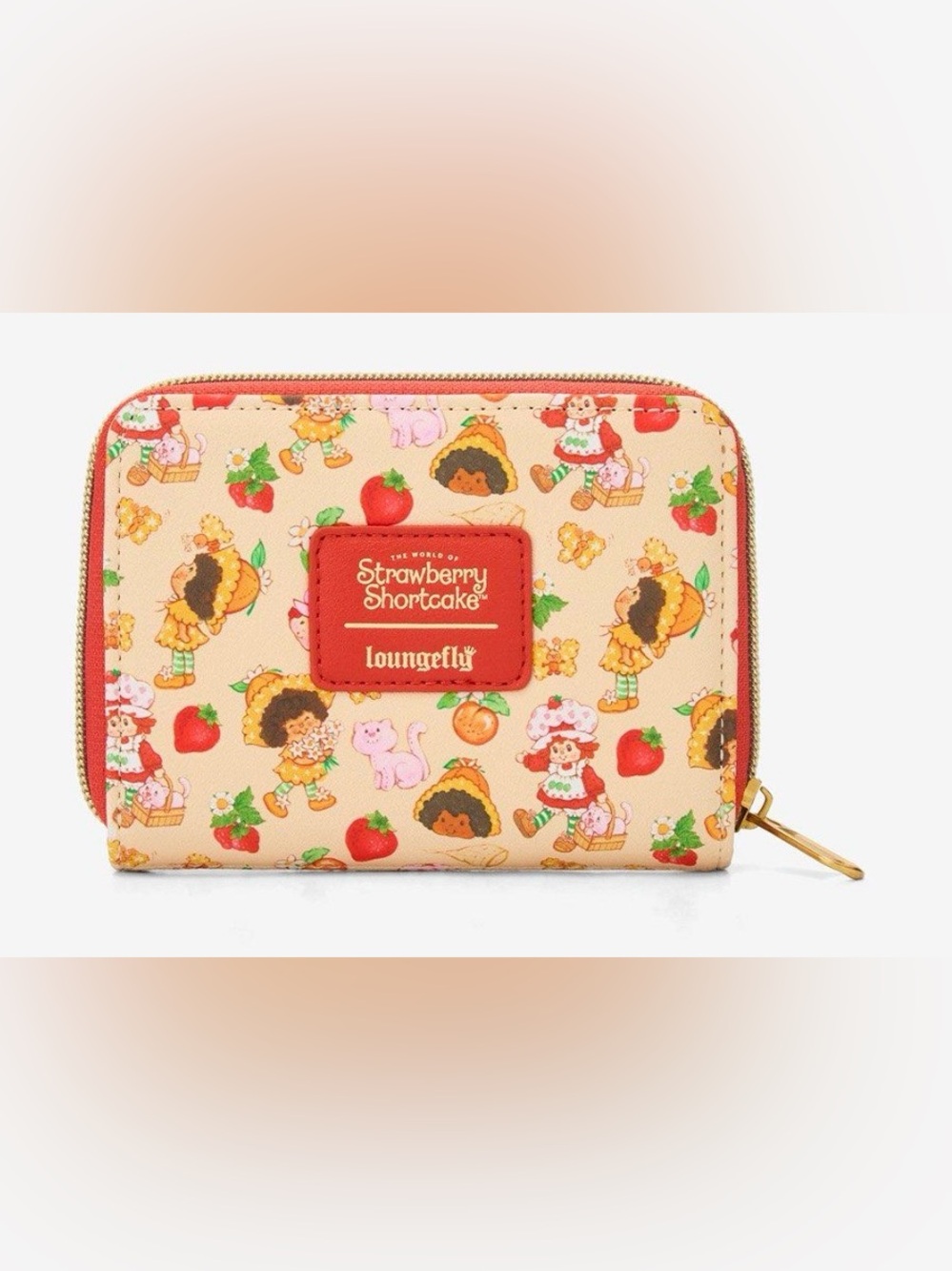 Loungefly Strawberry Shortcake & Orange Blossom Zip Wallet - New